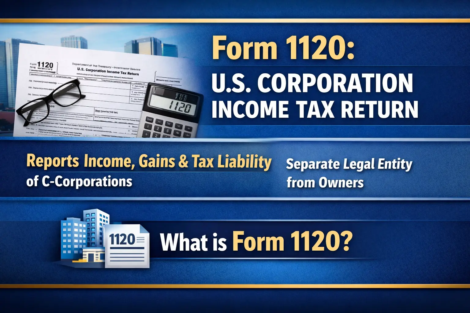 Business Tax Returns Explained: Complete Guide to Form 1120, Form 1120-S, Form 1065 and Schedule C (2025)