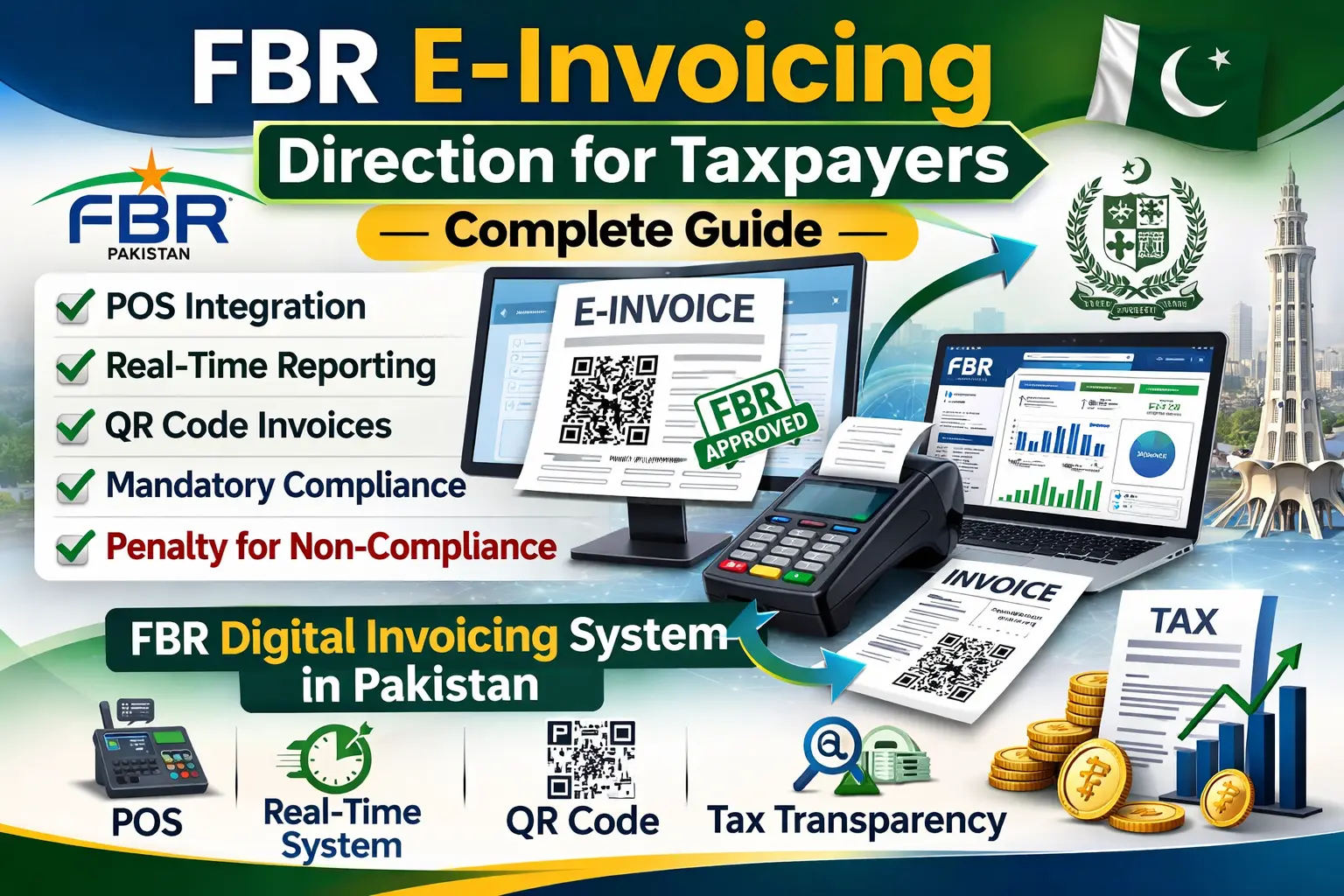 FBR E-Invoicing Direction for Taxpayers in Pakistan 2026