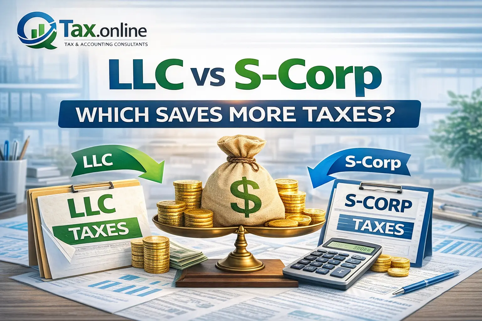 LLC vs S-Corp in 2026: Which Saves You More Taxes?